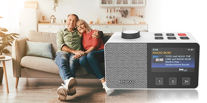 CR-M70DAB - Senioren-Radio mit 10,8cm IPS-Farbdisplay & Easy Modus